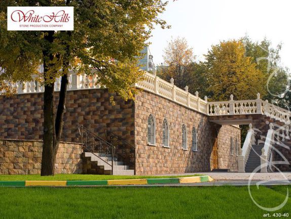 Искусственный декоративный камень Шеффилд 430-40+435-40 углы White Hills по низкой цене