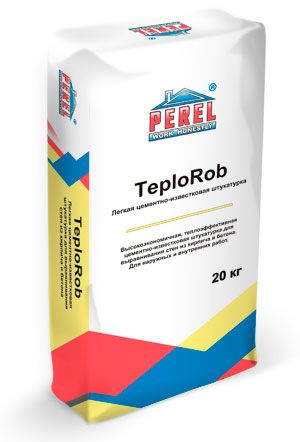 0517 TR Штукатурка цементно-известковая легкая Perel 35 кг по низкой цене
