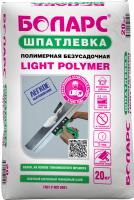 Шпатлевка полимерная LIGHT POLYMER 20 кг Боларс с доставкой от официального дилера завода