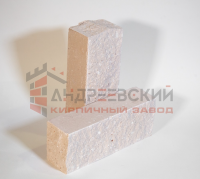 Брусок гиперпрессованный узкий утолщенный Плоский скол угловой Белый Андреевский с доставкой от официального дилера завода