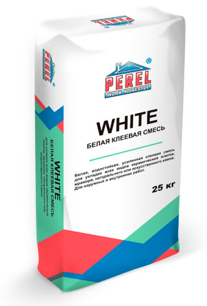 0317 White Клей для плитки PEREL, 25 кг по низкой цене