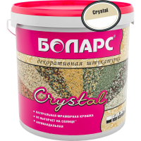 Декоративная штукатурка Crystal 45 кг БОЛАРС с доставкой от официального дилера завода