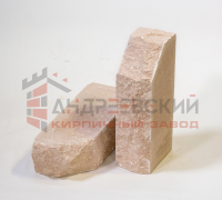 Кирпич гиперпрессованный одноугловой Скала Кремовый 1.4 NF Андреевский с доставкой от официального дилера завода