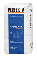 Клей монтажный для блоков Лайтблок Perfekta 25 кг с доставкой от официального дилера завода