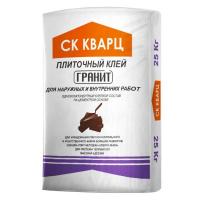 Плиточный клей ГРАНИТ Кварц с доставкой от официального дилера завода