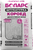 Штукатурка декоративная белая КОРОЕД Боларс с доставкой от официального дилера завода