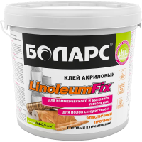 Клей для напольных покрытий Linoleumfix 12 кг БОЛАРС с доставкой от официального дилера завода