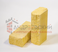 Кирпич гиперпрессованный угловой Скала Лимон 1.4 NF Андреевский с доставкой от официального дилера завода