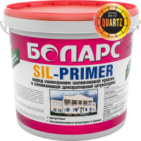 Грунт колеровочный силиконовый Sil-primer Quartz 15 кг БОЛАРС с доставкой от официального дилера завода