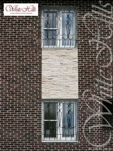 Декоративный облицовочный кирпич Брюгге Брик 316-40 углы White Hills по низкой цене
