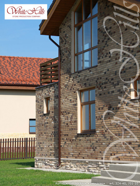 Декоративный облицовочный кирпич Кельн Брик 324-40 углы White Hills по низкой цене