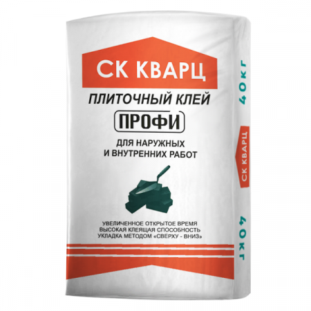 Плиточный клей Профи 40 кг Кварц по низкой цене