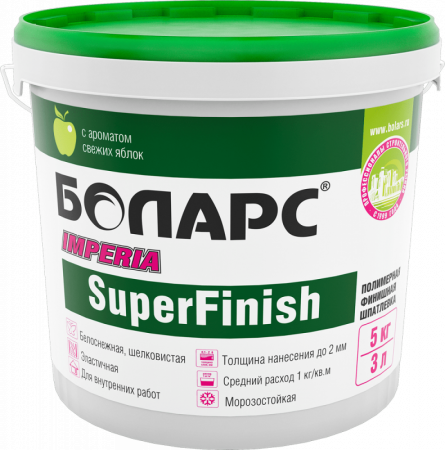 Шпатлевка готовая к применению IMPERIA SUPERFINISH 28кг Боларс по низкой цене