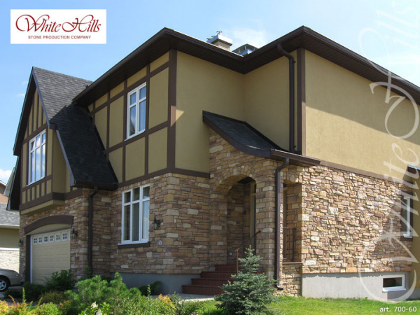 Искусственный декоративный камень Тевиот 700-60 углы White Hills по низкой цене