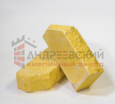 Кирпич гиперпрессованный Скала одноугловой Желтый 1 NF Андреевский по низкой цене