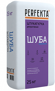 Штукатурка декоративная Perfekta ШУБА белый (2мм) 25 кг с доставкой от официального дилера завода