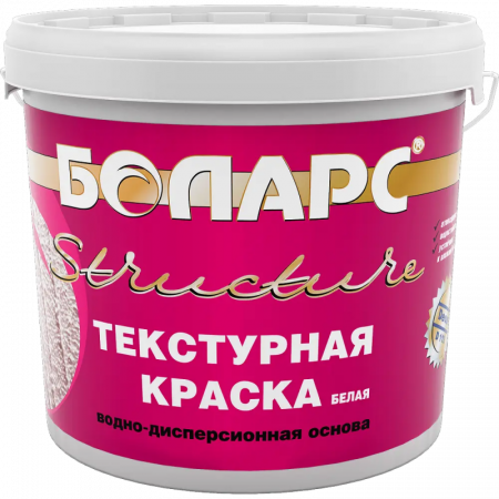 Краска текстурная Structure 18 кг БОЛАРС по низкой цене