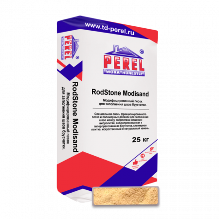 Песок для брусчатки модифицированный Perel ModiSand 25 кг по низкой цене