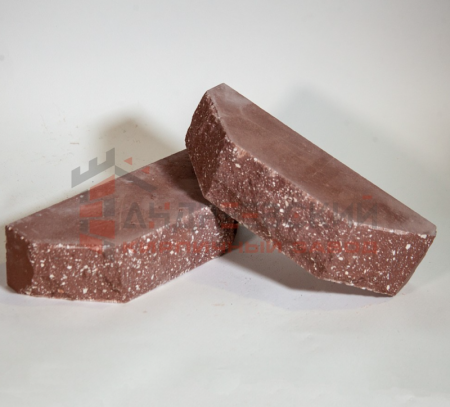 Кирпич гиперпрессованный двухугловой Скала Терракот 1.4 NF Андреевский по низкой цене